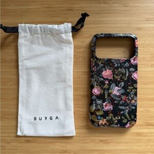 (NEW) BURGA Bloomy Garden - Vintage iPhone 17 Pro Max Case